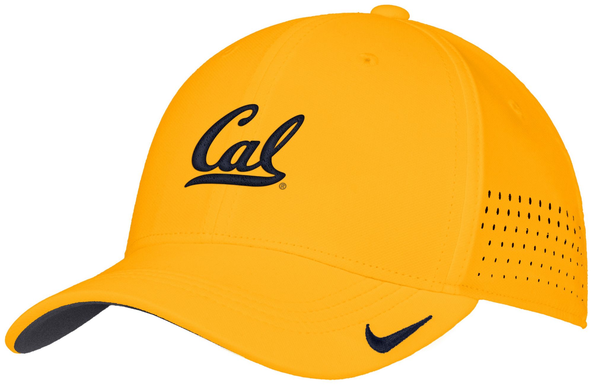 Nike Adult Cal Golden Bears Gold Aero Fitted Hat product image