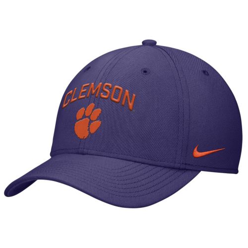 Nike Adult Clemson Tigers Purple/Orange Dri-FIT Aero True Baseball