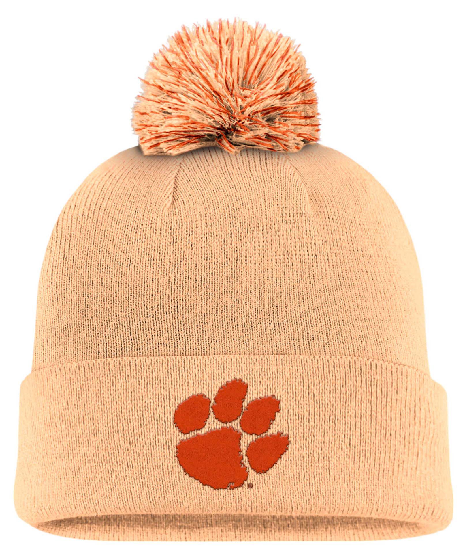 Nike Adult Clemson Tigers Orange Chalk Peak Campus Sideline Knit Beanie product image