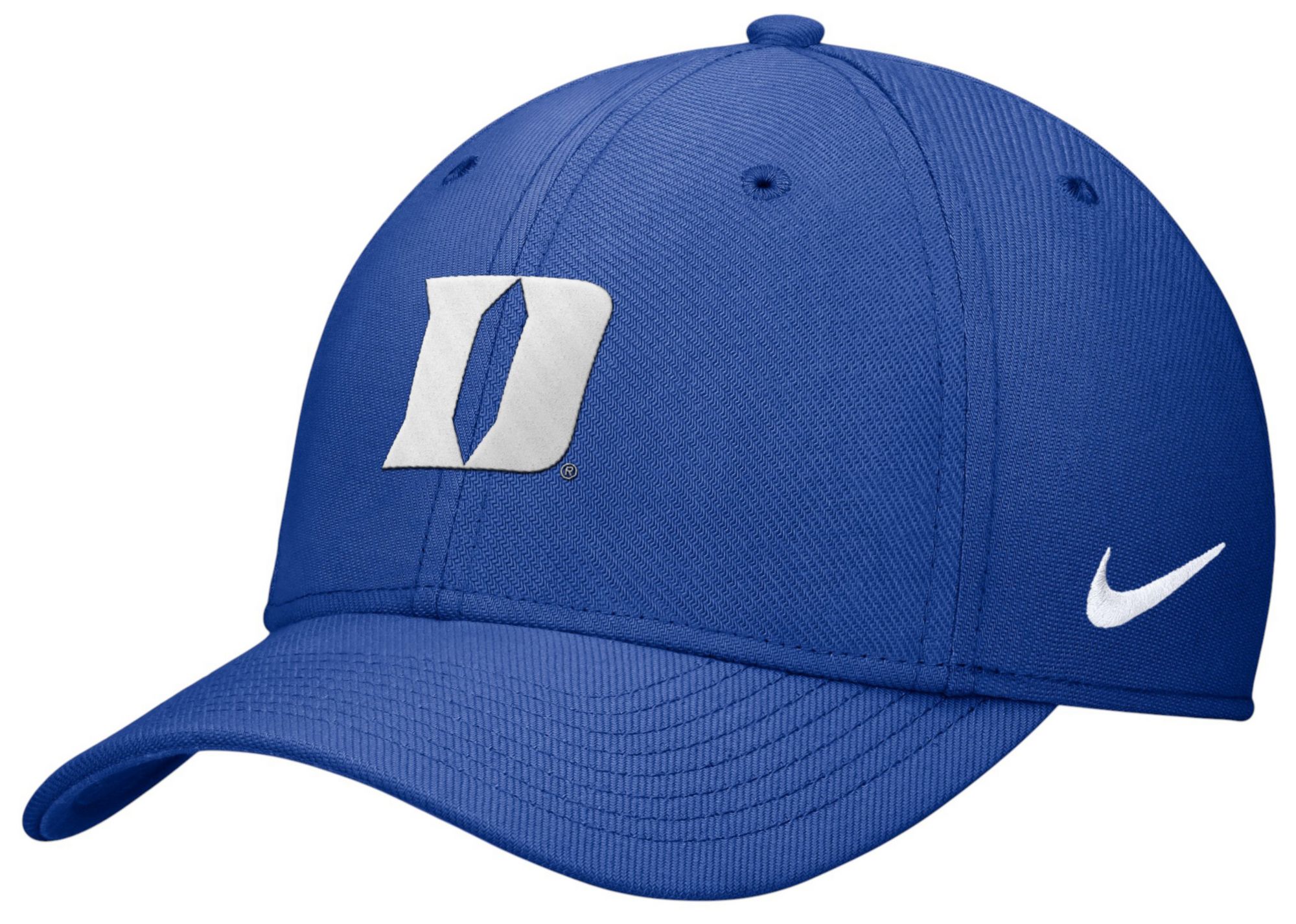 Nike Adult Duke Blue Devils Game Royal Logo Swooshflex Hat product image