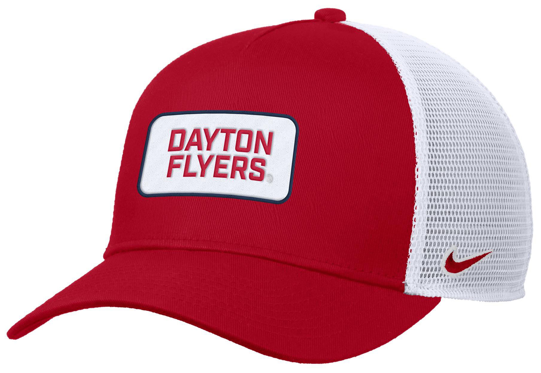 Nike Adult Dayton Flyers Red Rise Twill Patch Trucker Hat product image