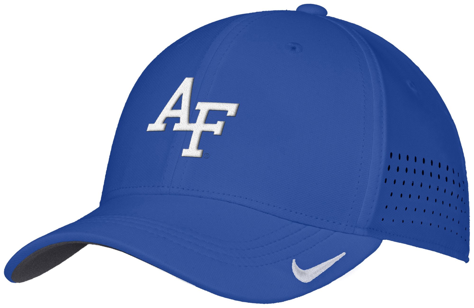 Nike Adult Air Force Falcons Royal Aero Fitted Hat product image
