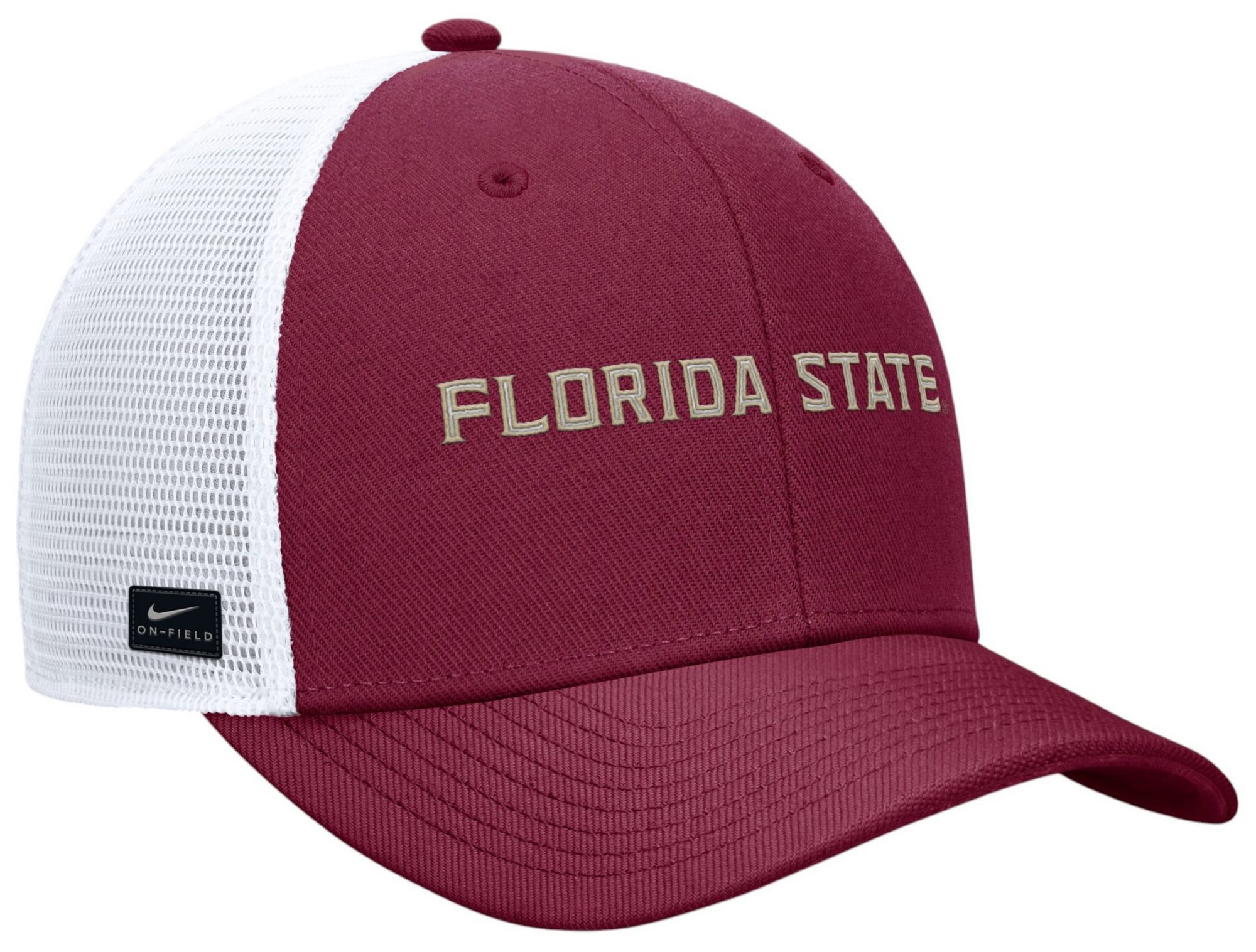 Nike Adult Florida State Seminoles Team Maroon Rise Gameday Trucker Adjustable Hat product image