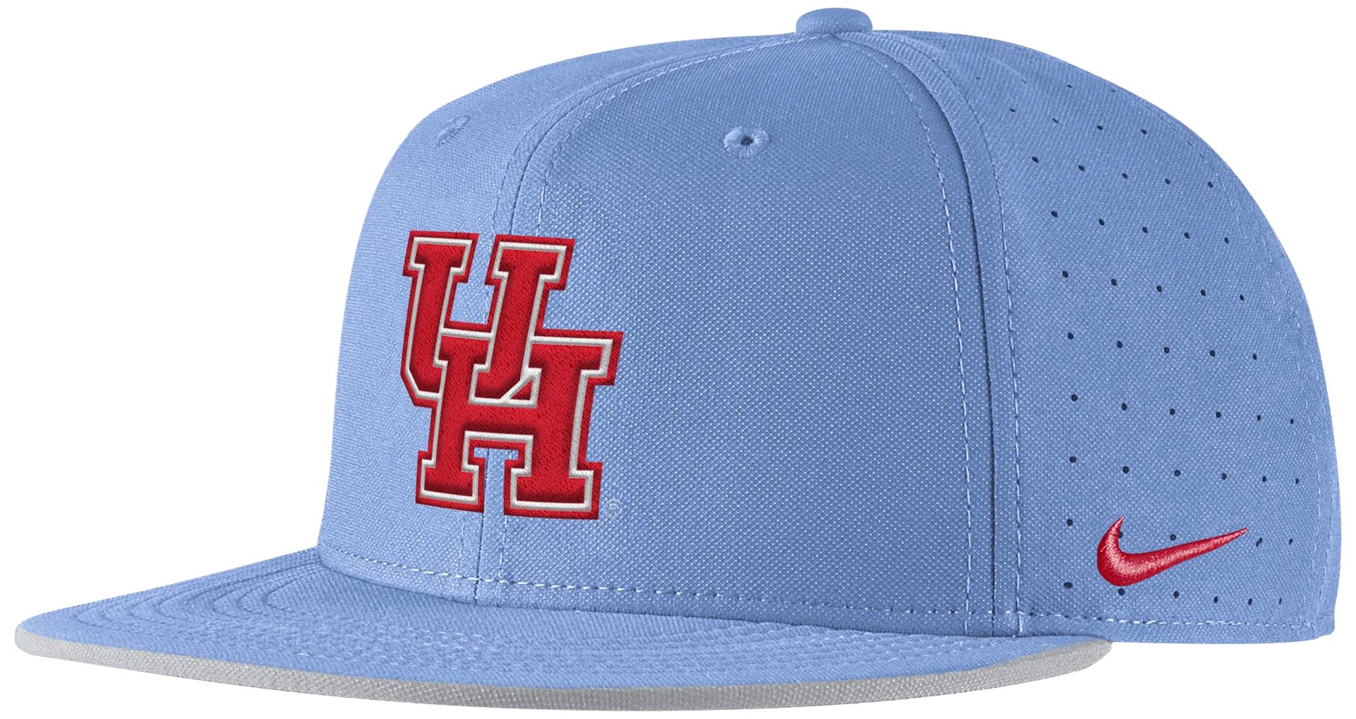 Nike Adult Houston Cougars Light Blue Aero Fitted Hat product image