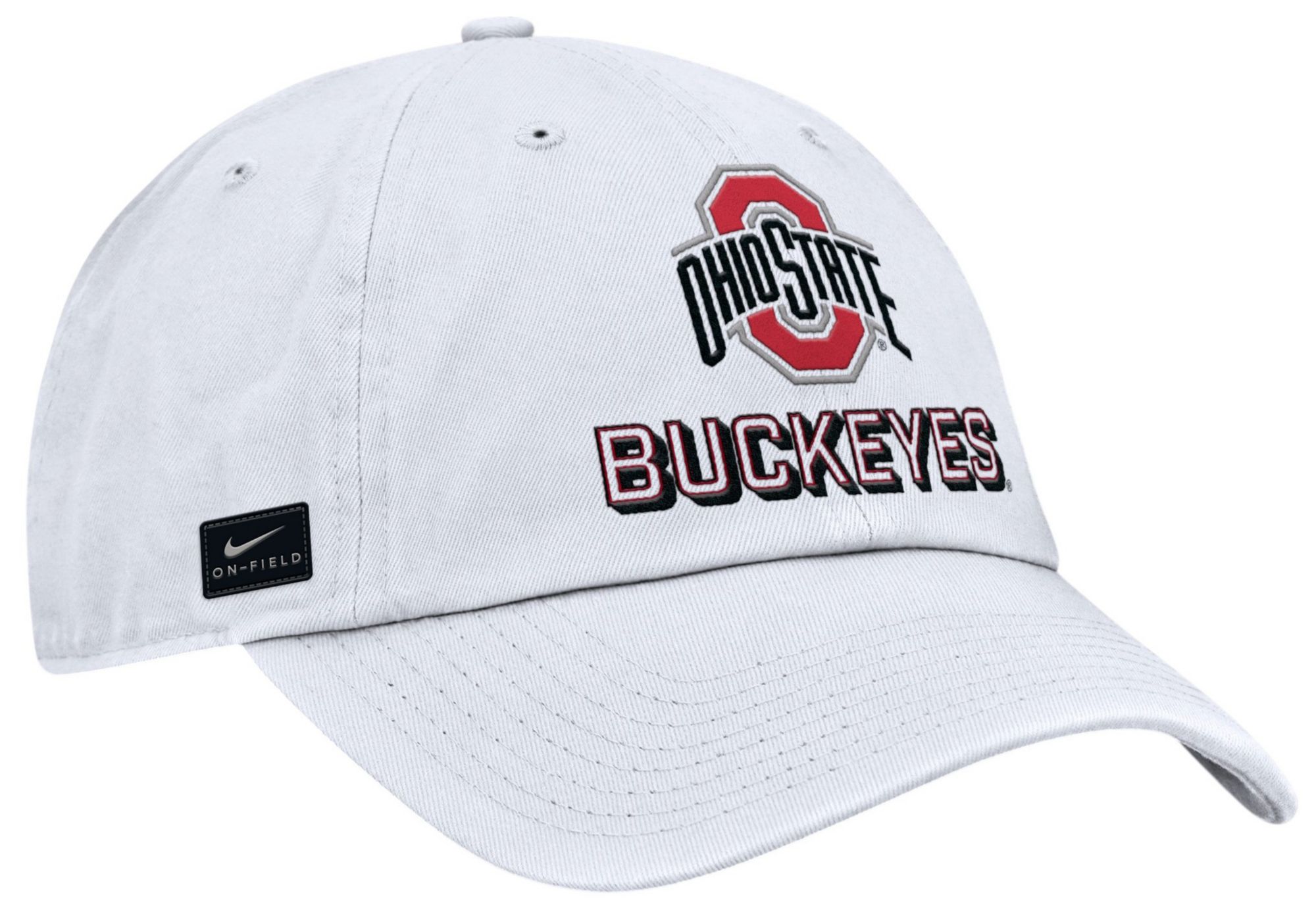 Nike Adult Ohio State Buckeyes White Game Day Club Adjustable Hat product image