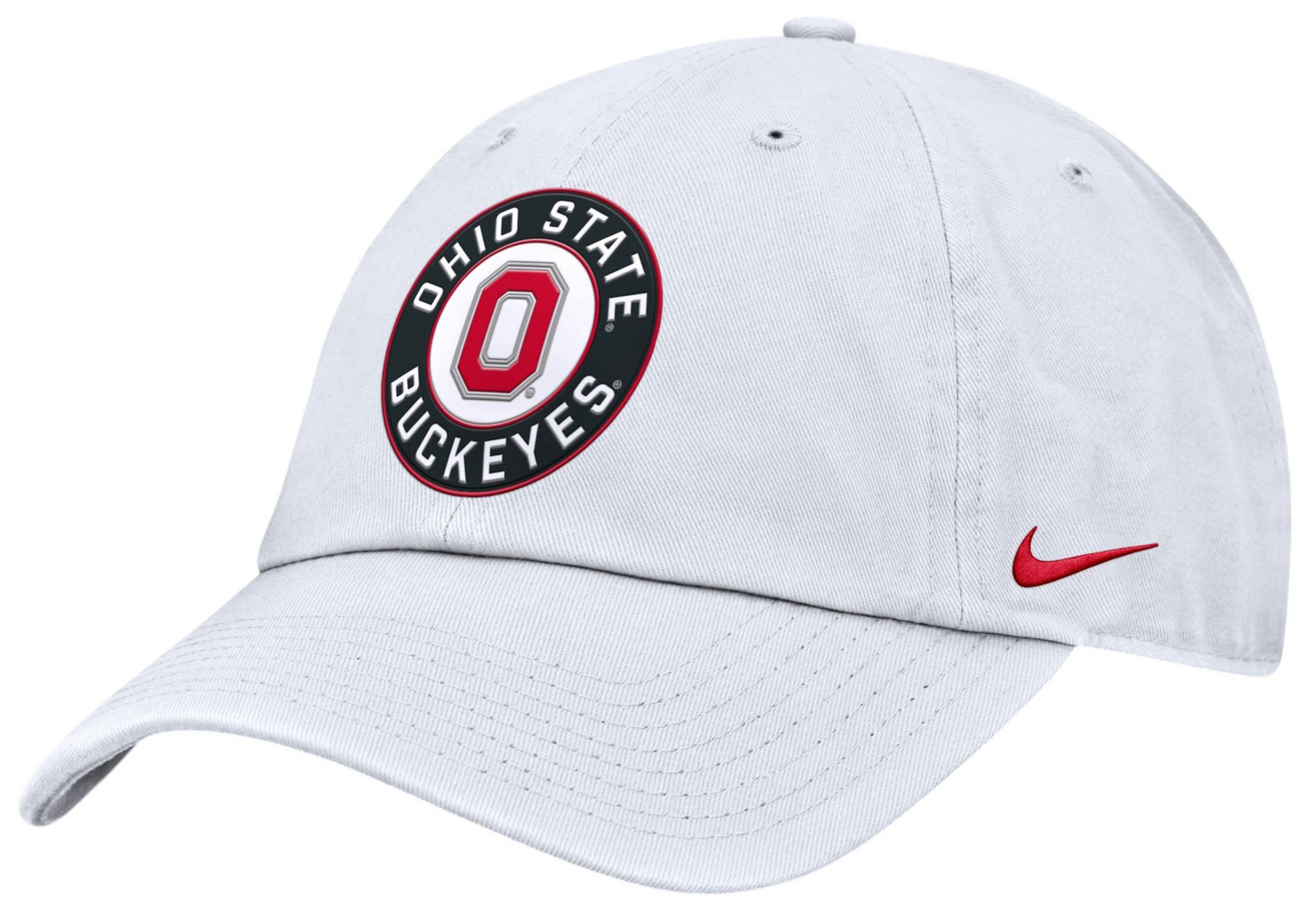 Nike Adult Ohio State Buckeyes White Primetime Club Adjustable Hat product image