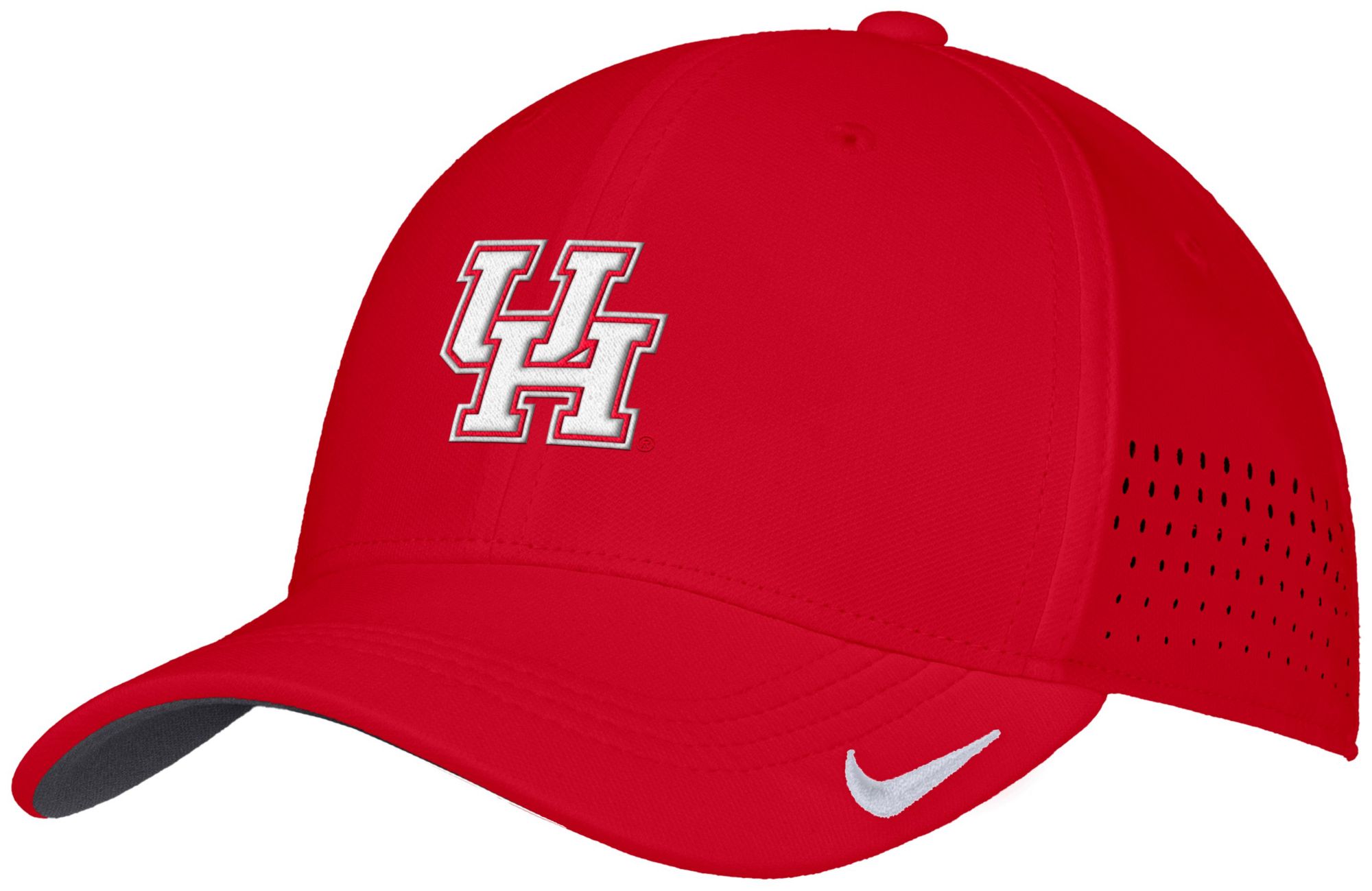 Nike Adult Houston Cougars Red Aero Fitted Hat product image