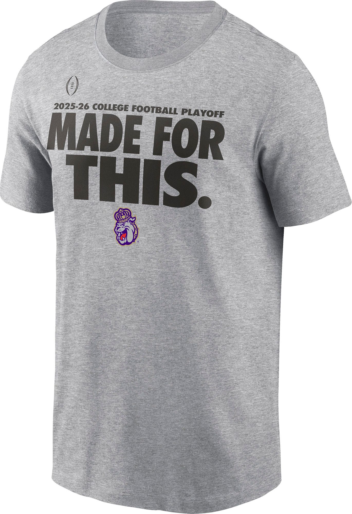 NCAA Adult 2025-26 College Football Playoff James Madison Dukes 'Made For This' T-Shirt product image