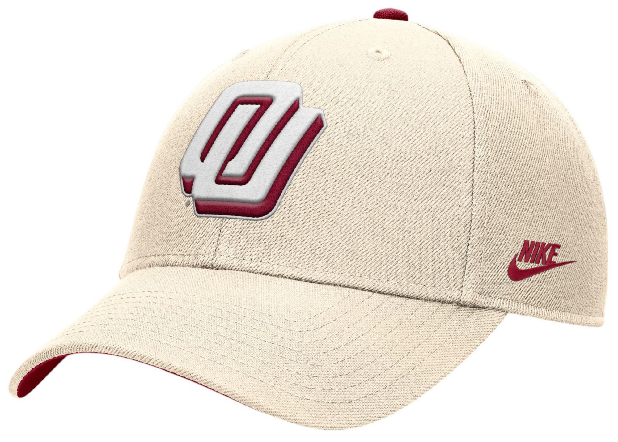Nike Adult Oklahoma Sooners Natural Max90 Adjustable Hat product image