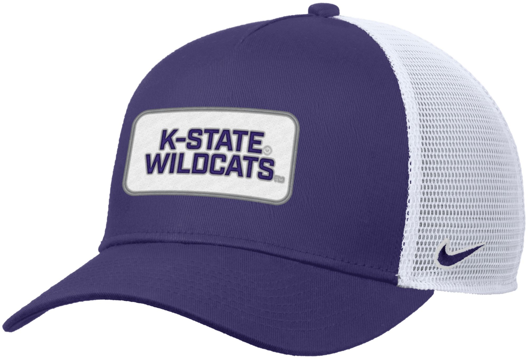 Nike Adult Kansas State Wildcats Purple Gameday Adjustable Trucker Hat product image