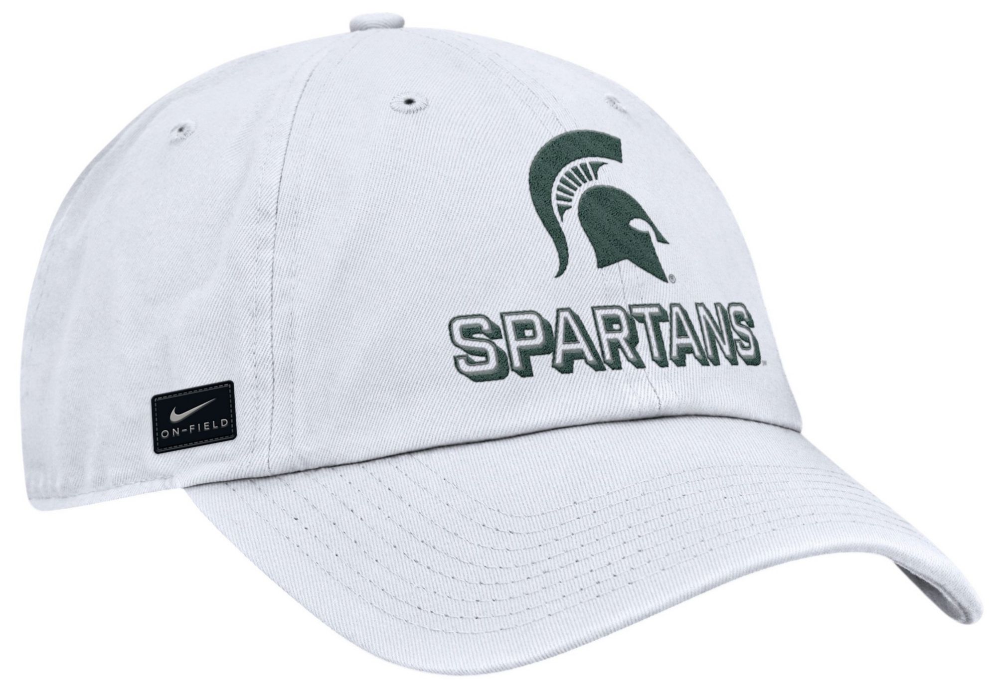 Nike Adult Michigan State Spartans White Game Day Club Adjustable Hat product image