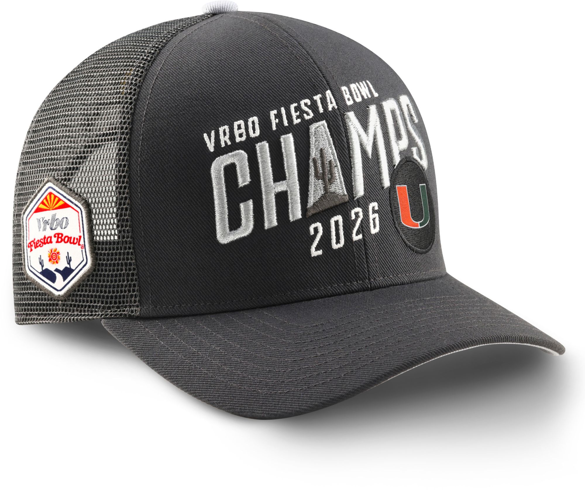 NCAA Adult 2026 Fiesta Bowl Champions Miami Hurricanes Locker Room Hat product image