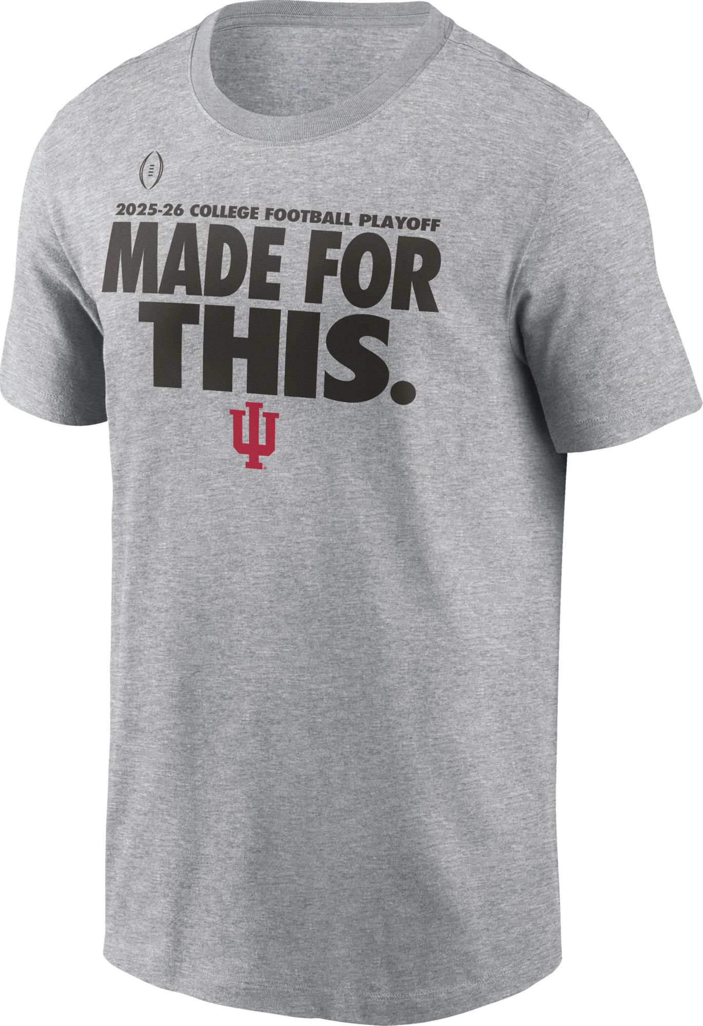 NCAA Adult 2025-26 College Football Playoff Indiana Hoosiers 'Made For This' T-Shirt product image
