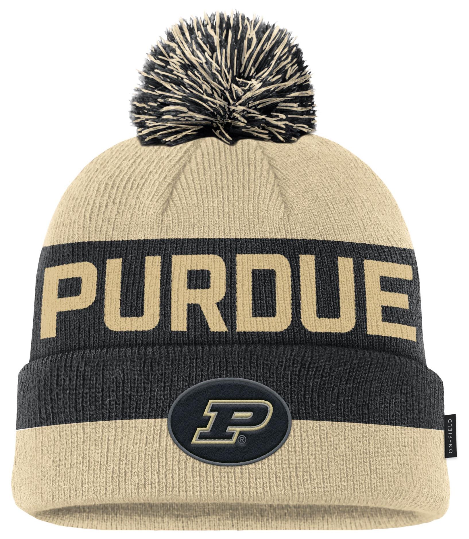 Nike Adult Purdue Boilermakers Gold Peak Gameday Sideline Knit Beanie product image