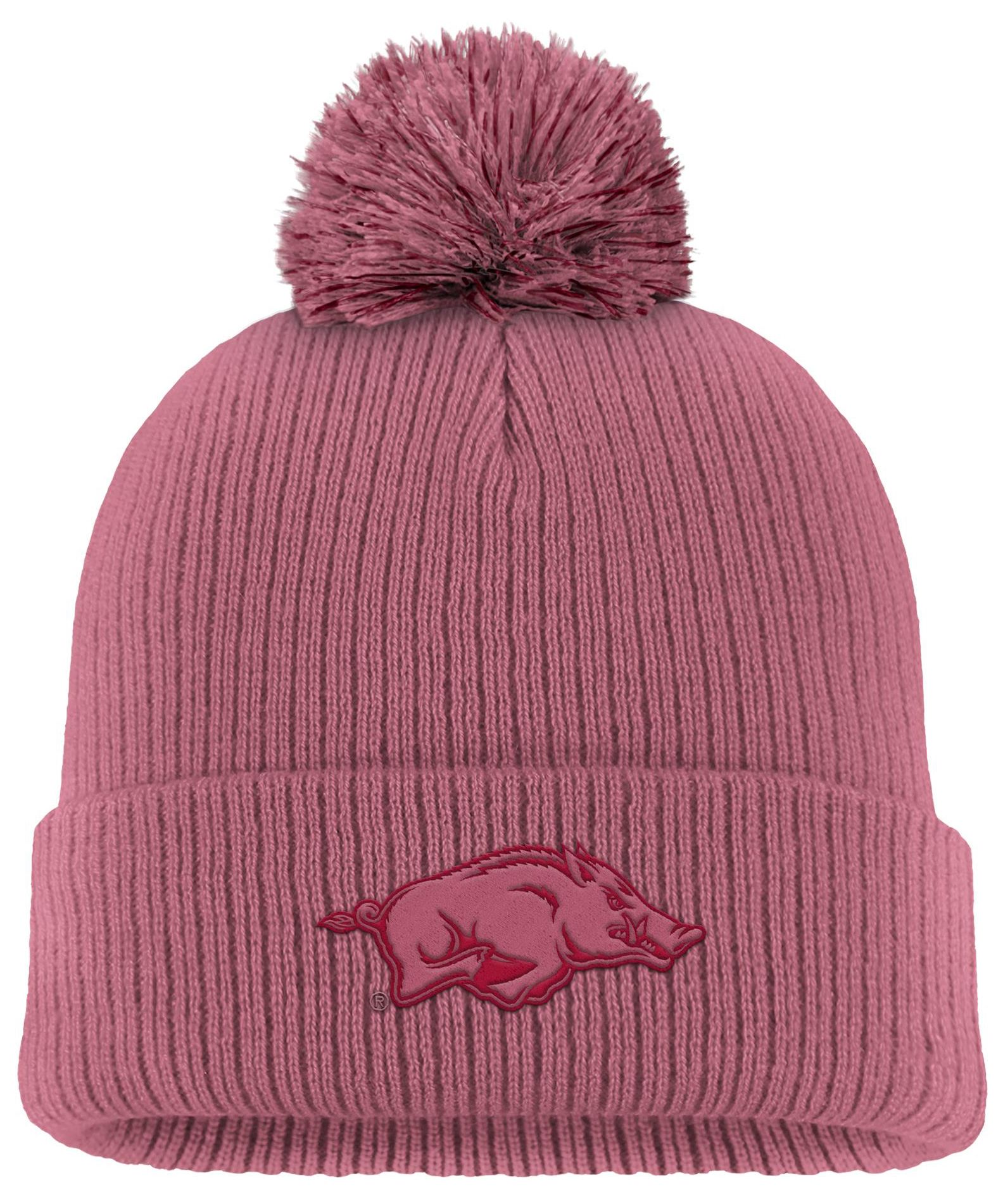 Nike Adult Arkansas Razorbacks Archaeo Pink Peak Campus Sideline Knit Beanie product image
