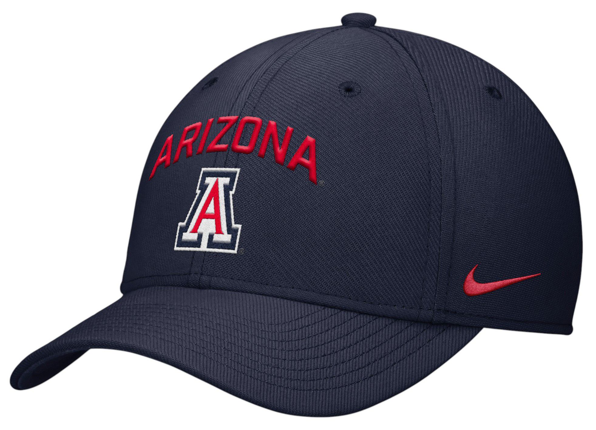 Nike Adult Arizona Wildcats College Navy Rise Swooshflex Gameday Hat product image