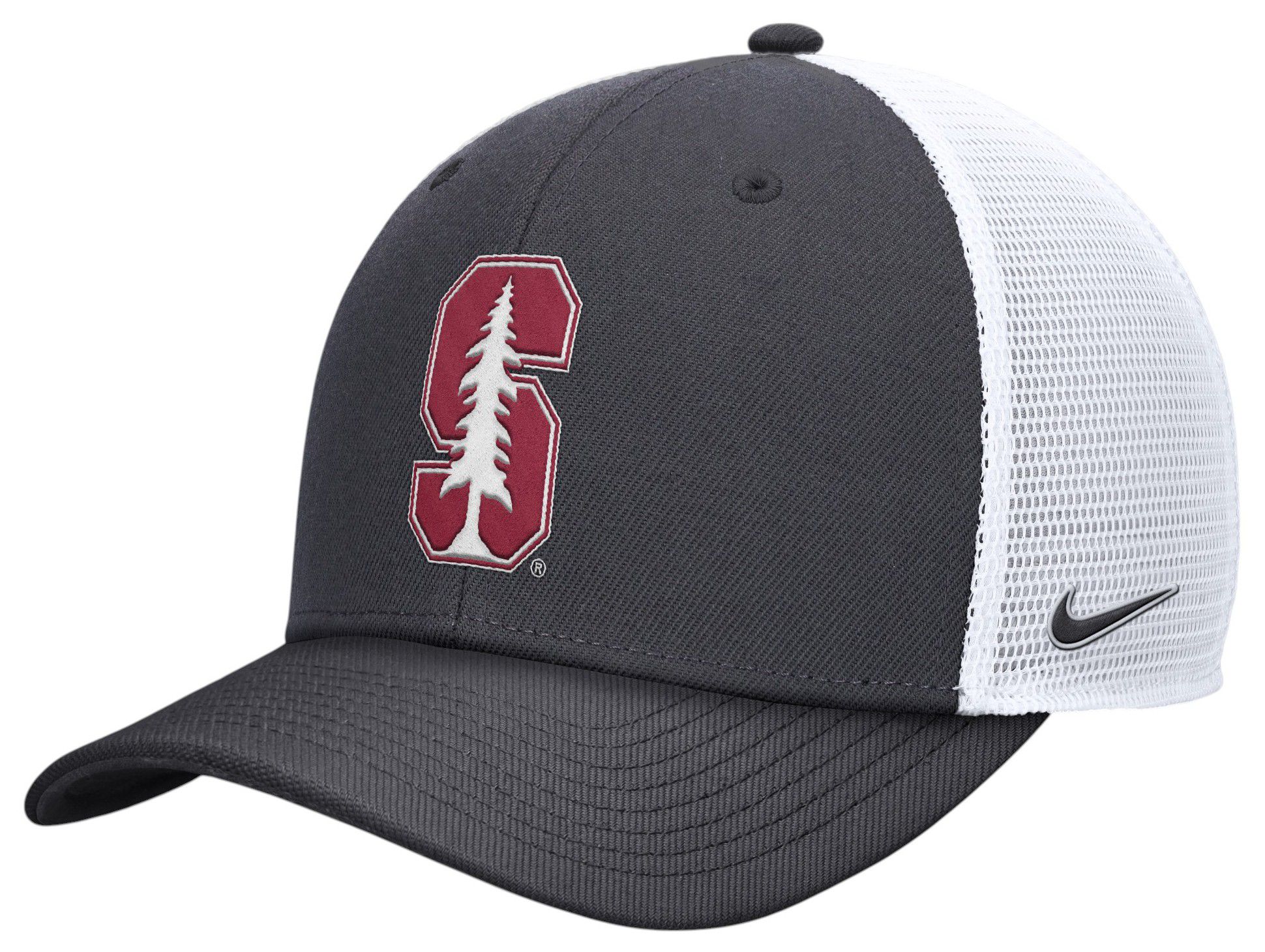 Nike Adult Stanford Cardinal Anthracite Rise Logo Trucker Hat product image