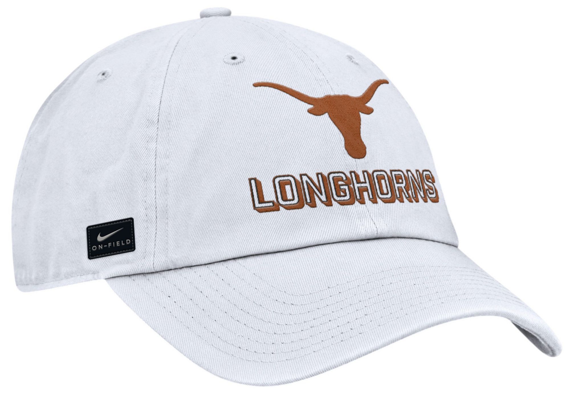Nike Adult Texas Longhorns White Game Day Club Adjustable Hat product image