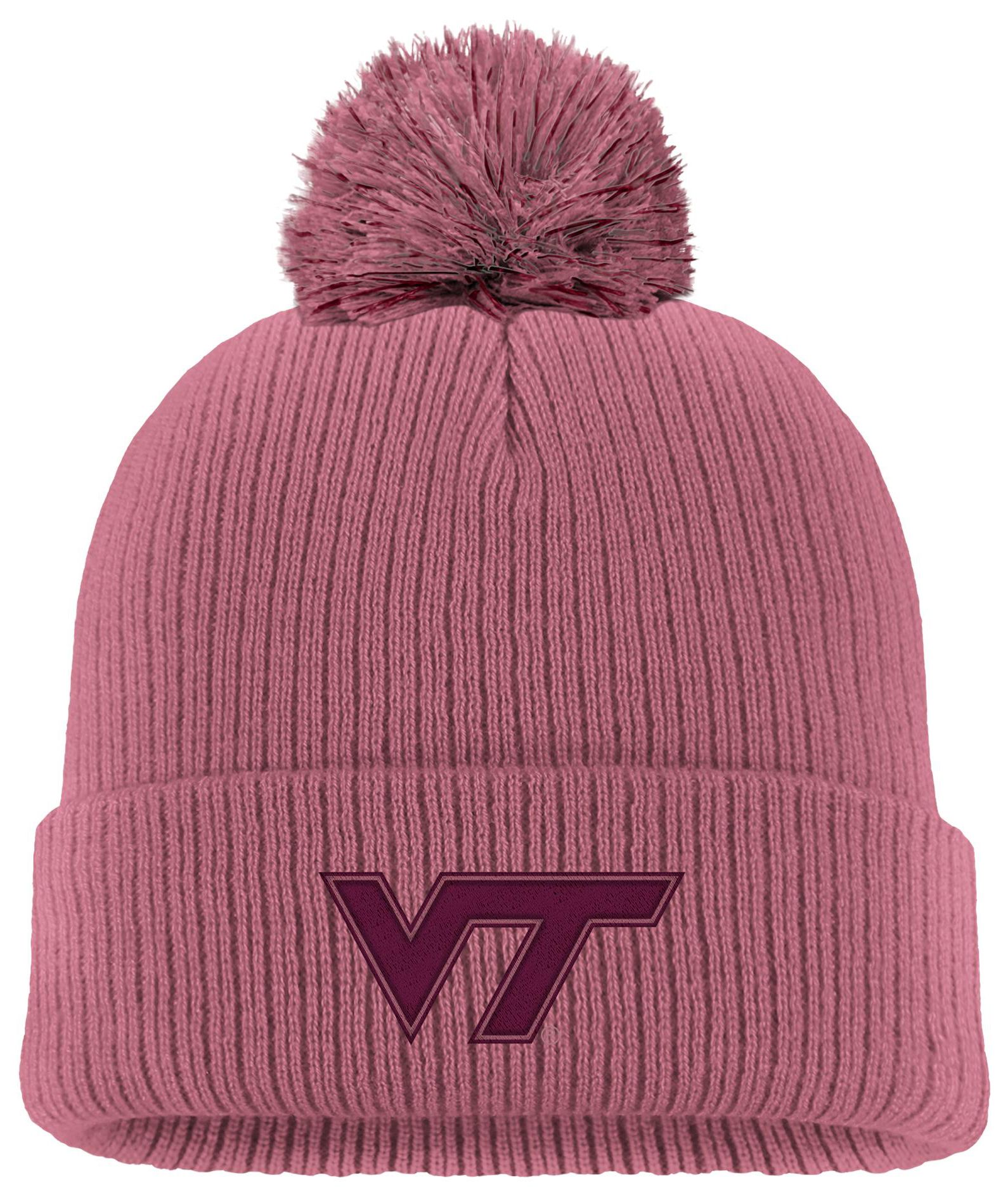Nike Adult Virginia Tech Hokies Archaeo Pink Peak Campus Sideline Knit Beanie product image