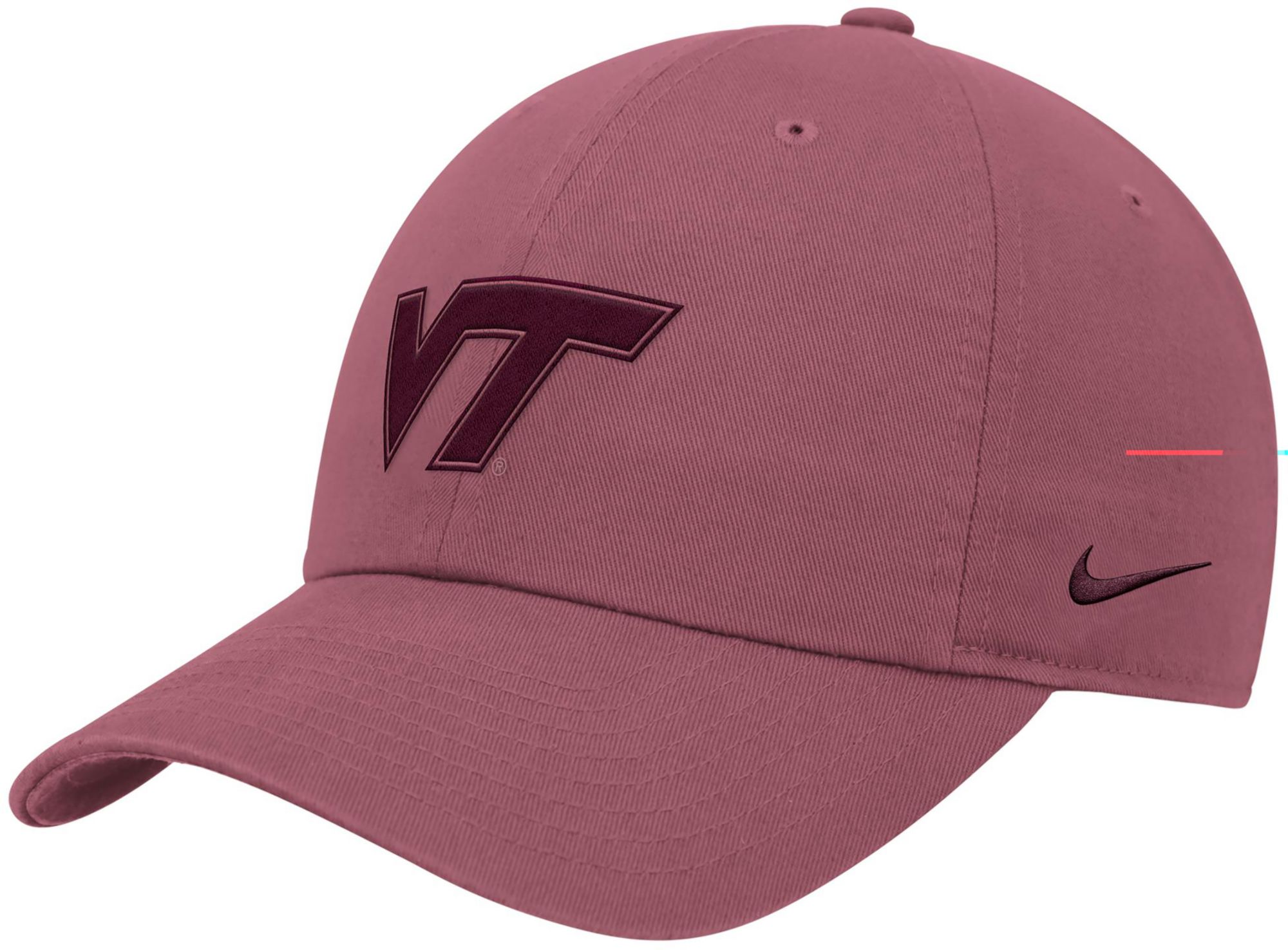 Nike Adult Virginia Tech Hokies Archaeo Pink Rip Stop Club Cap product image