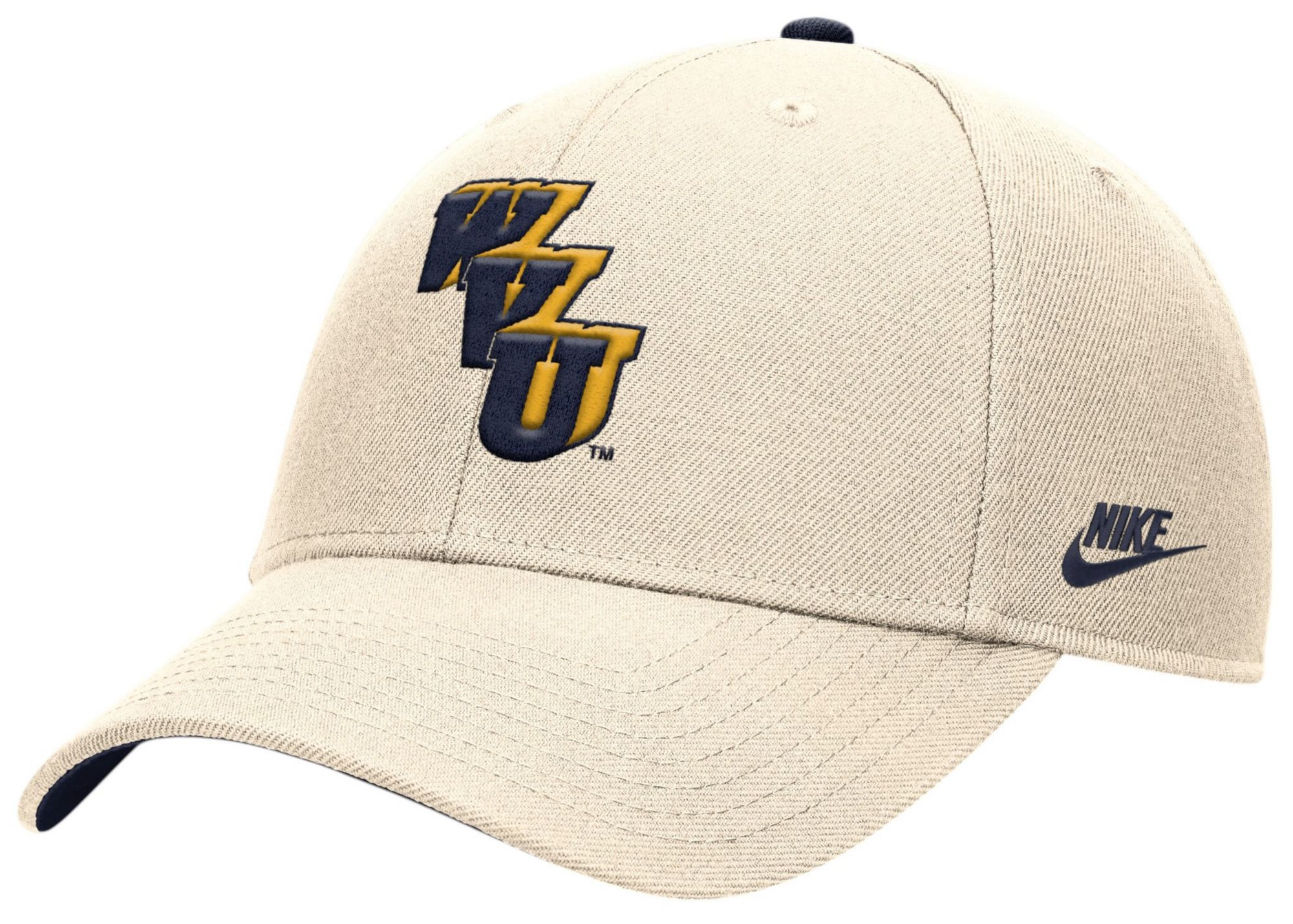 Nike Adult West Virginia Mountaineers Natural Max90 Adjustable Hat product image
