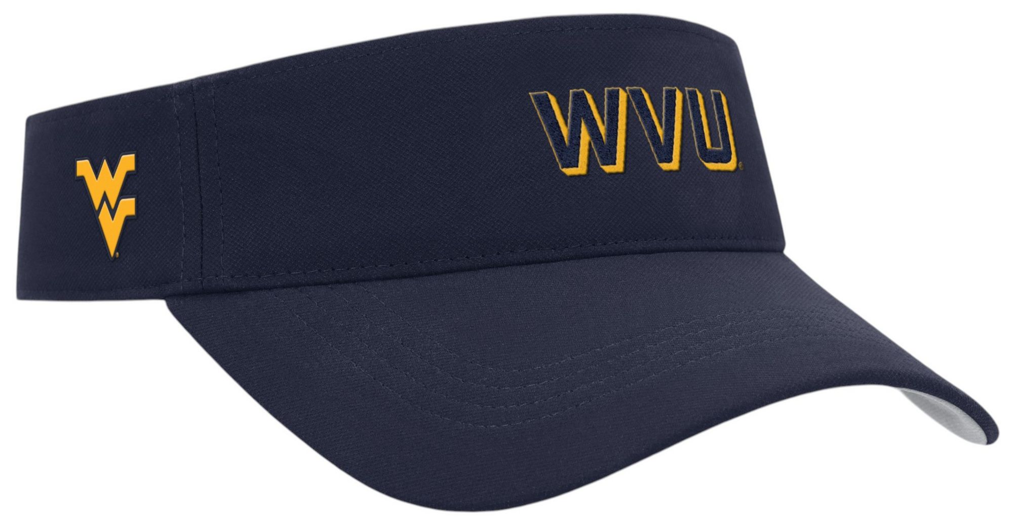 Nike Adult West Virginia Mountaineers College Navy Ace Practice Visor product image