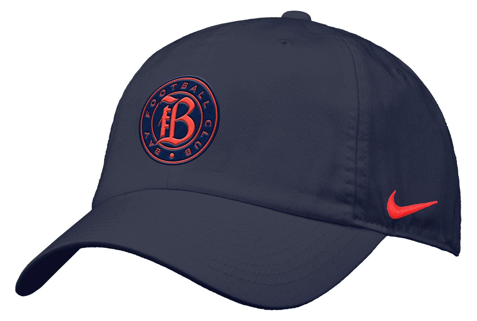 Nike Adult Bay FC 2025-26 Navy Logo Campus Adjustable Hat product image