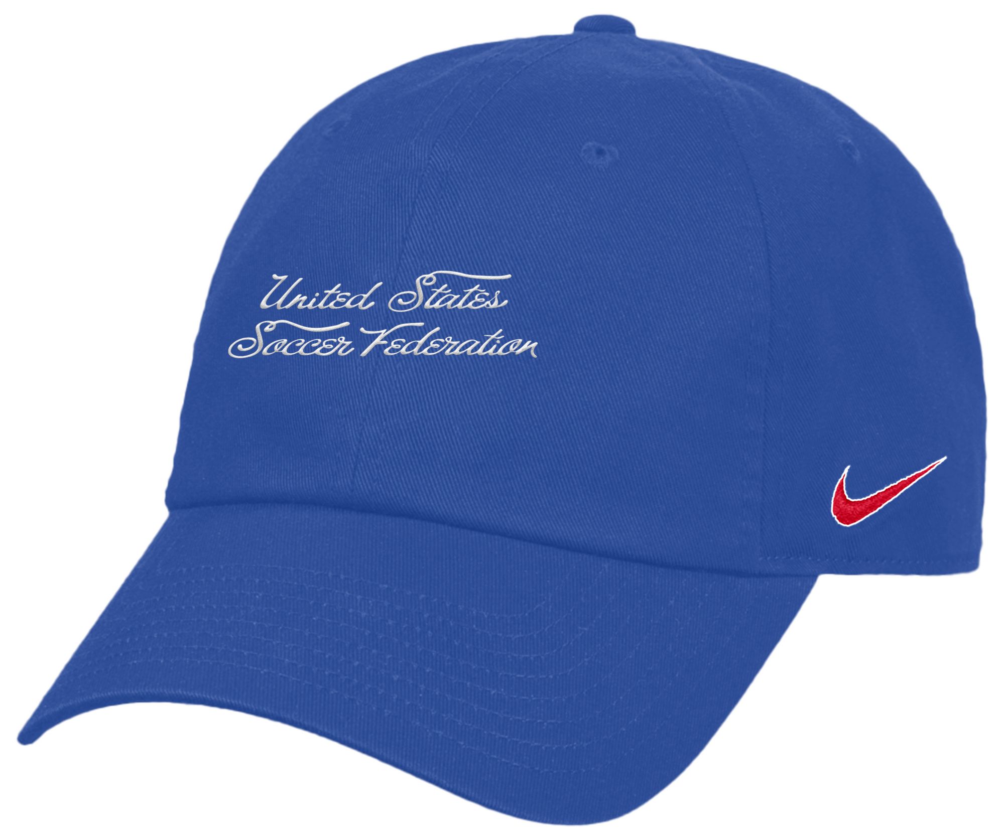 Nike Adult USA Blue Script Slouch Adjustable Hat product image