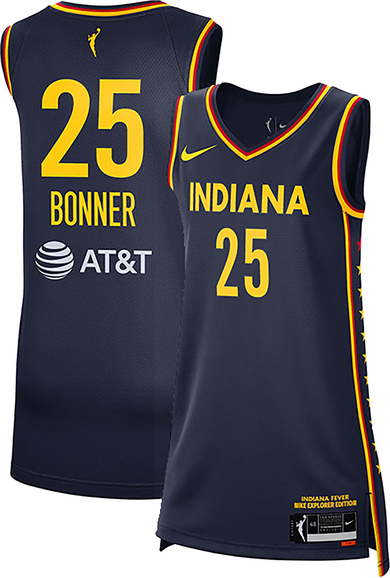 Nike Adult Indiana Fever Navy DeWanna Bonner #24 Explorer Jersey product image