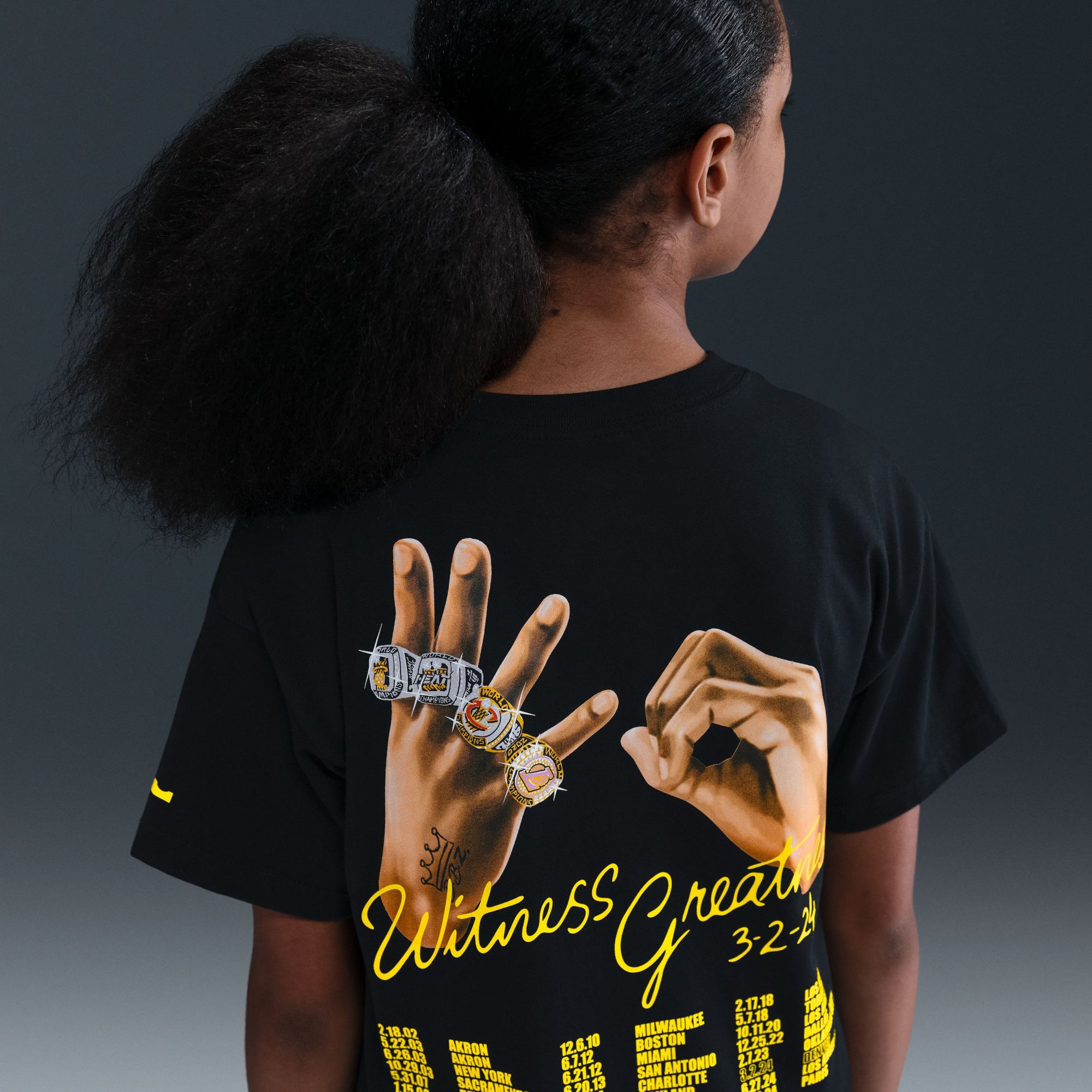 Nike Kids' LeBron James Uncharted Max90 T-Shirt product image