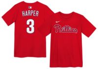Préscolaire Nike Bryce Harper Rouge Philadelphia Phillies Bryce Harper Nike Red Player Name And Number T Shirt