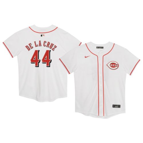 Nike Little Kids' Cincinnati Reds White Elly De La Cruz #44