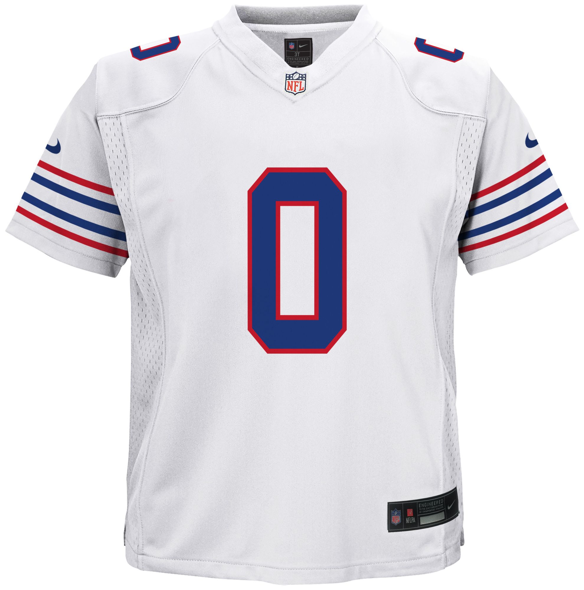 Nike Little Kids' Buffalo Bills Keon Coleman #0 White Alternate Game Jersey product image