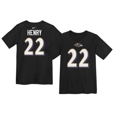 sorry, Nike Boys' Baltimore Ravens Derrick Henry #22 Black T-Shirt is currently out of stock