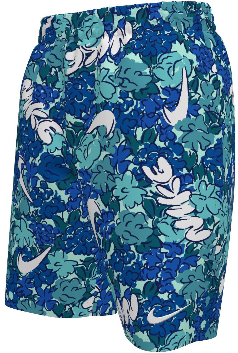 Nike Boys' Doodle Floral 7" Lined Volley Swim Shorts product image