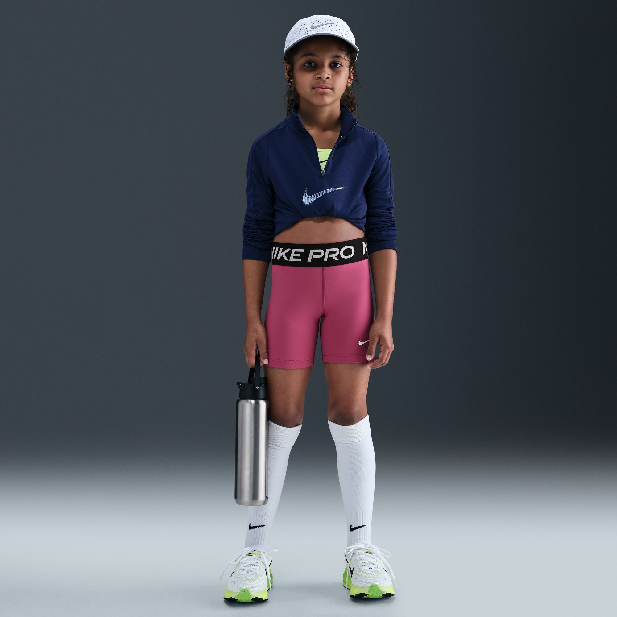 Nike Girls' Pro Dri-FIT 5" Shorts product image