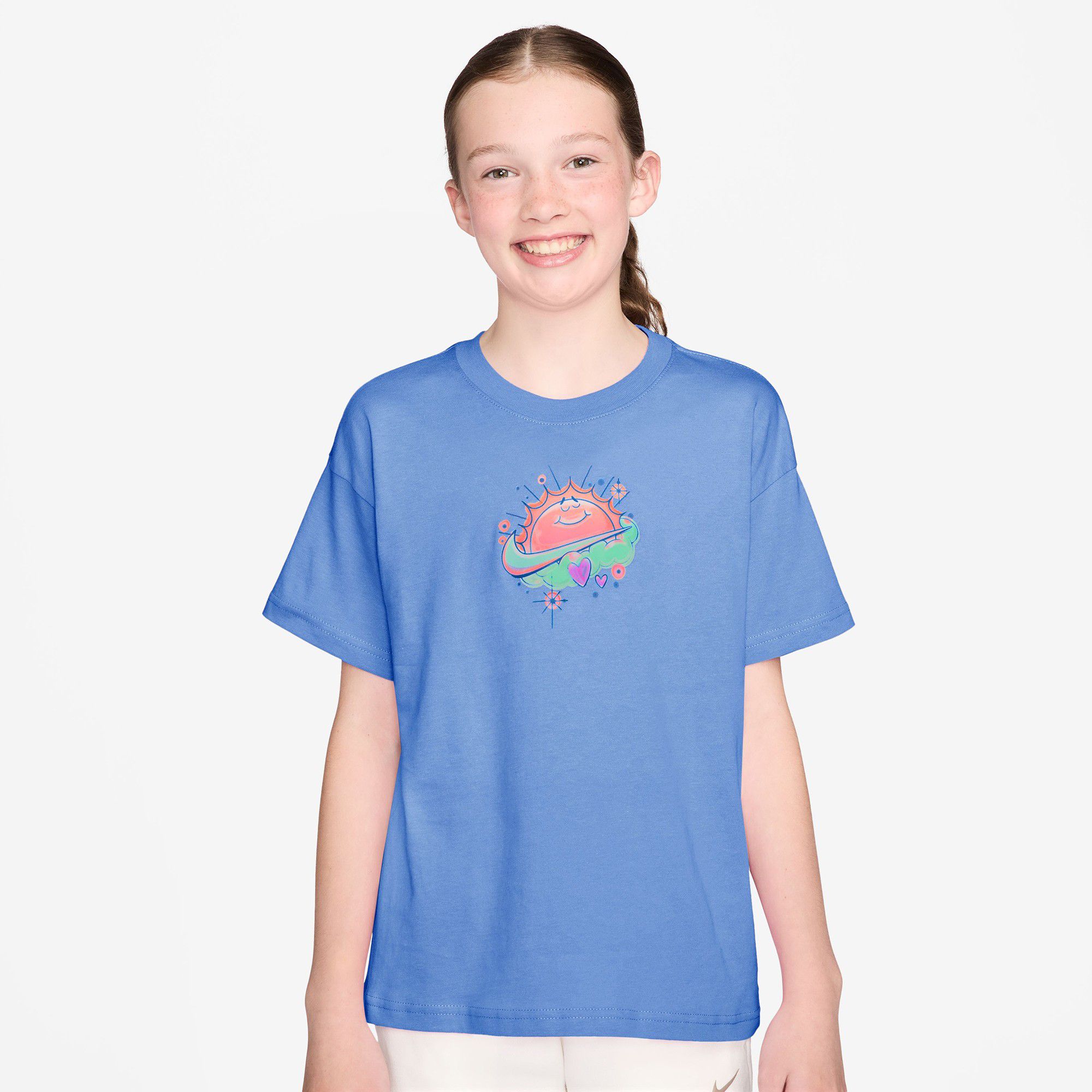 Nike Girls' Sportswear Graphic T-Shirt product image