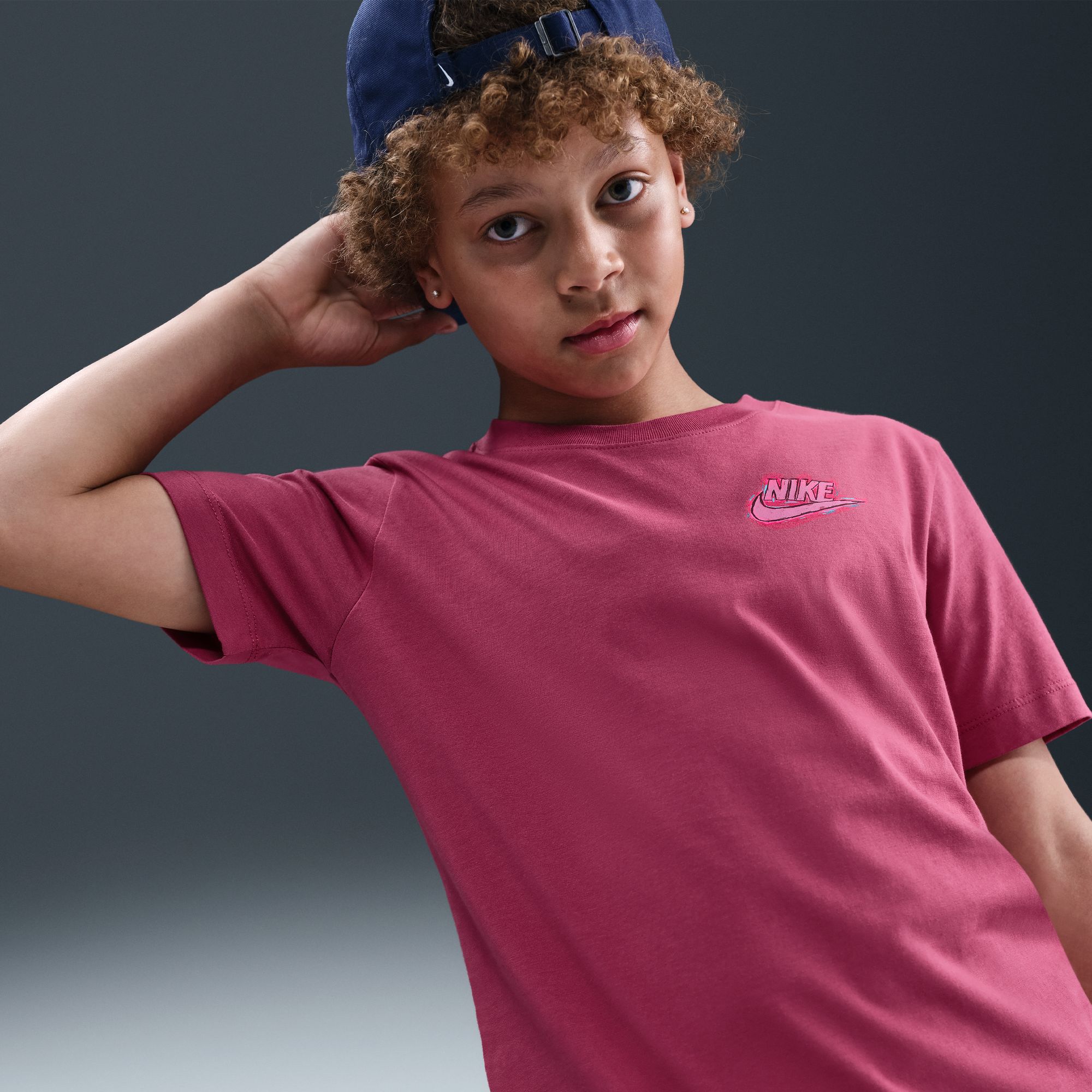 Nike Kid's Sportswear Boxy Multi Sport T-Shirt product image