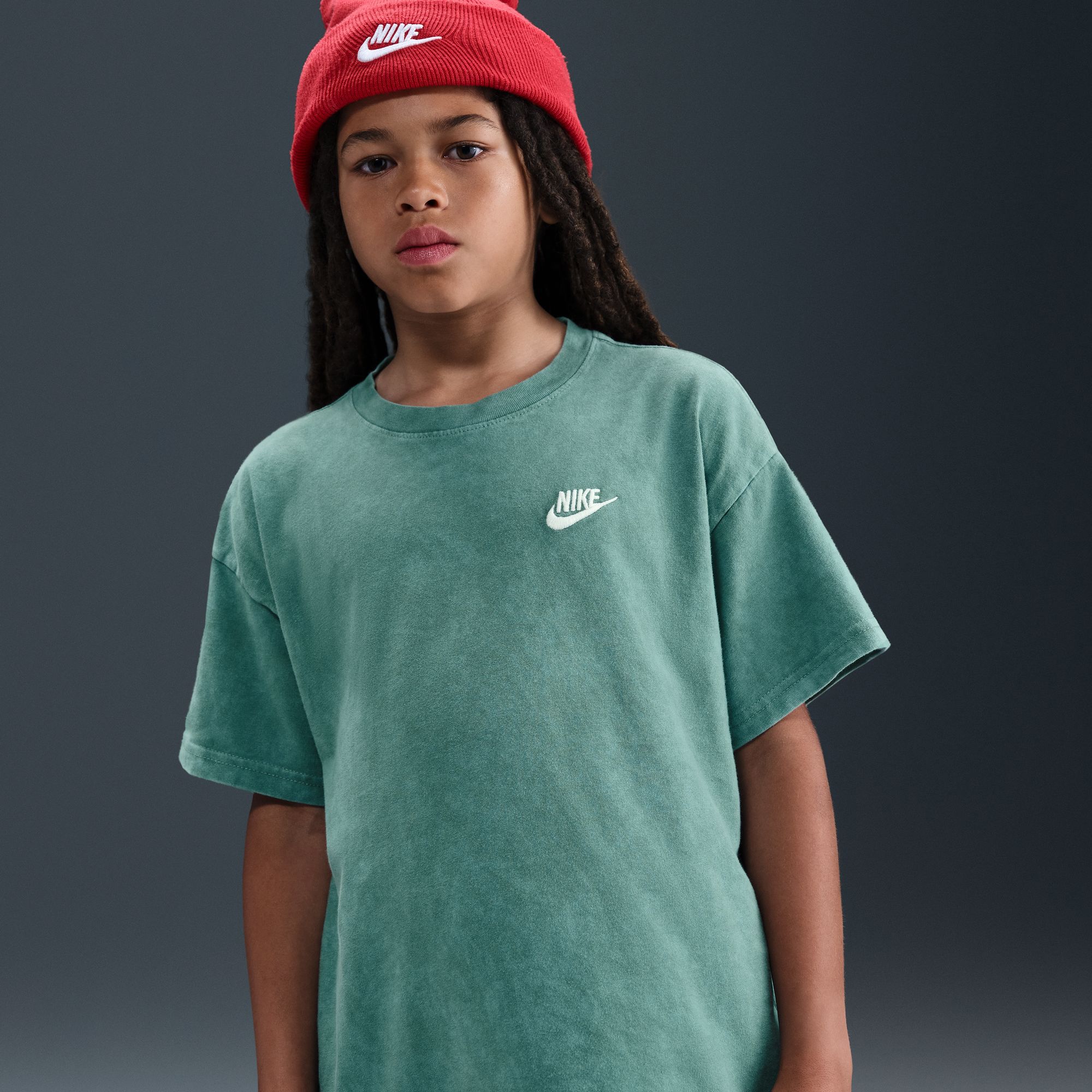 Nike Kid's Sportwear Club Wash Graphic T-Shirt product image