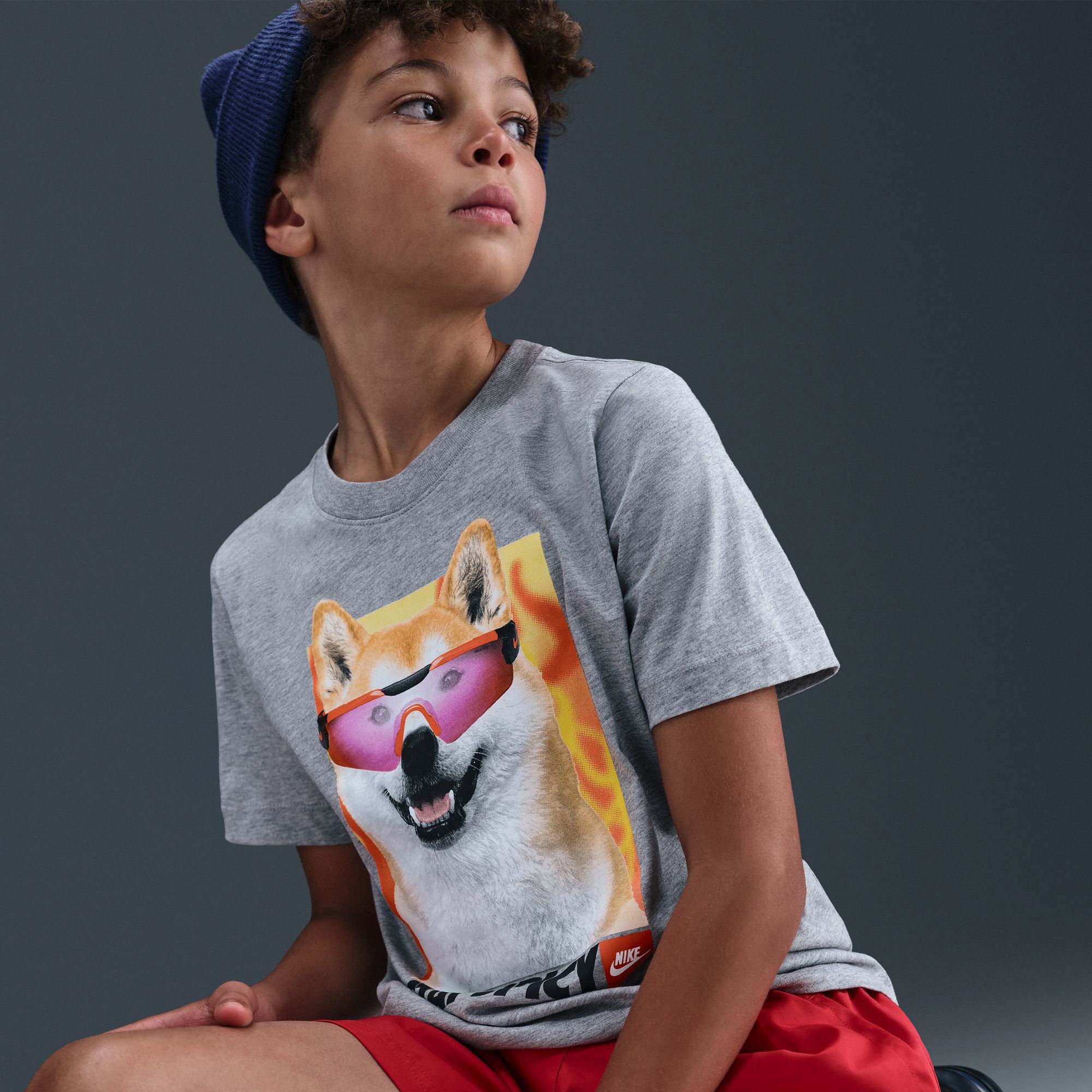 Nike Kids' Sportswear Shiba Photo Graphic T-Shirt product image