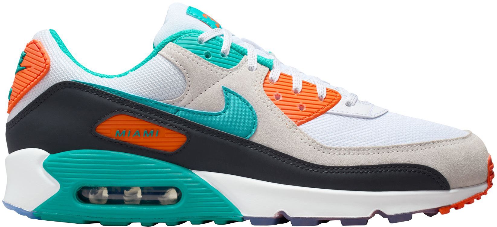 Nike Men's Miami Dolphins Air Max 90 Shoes product image