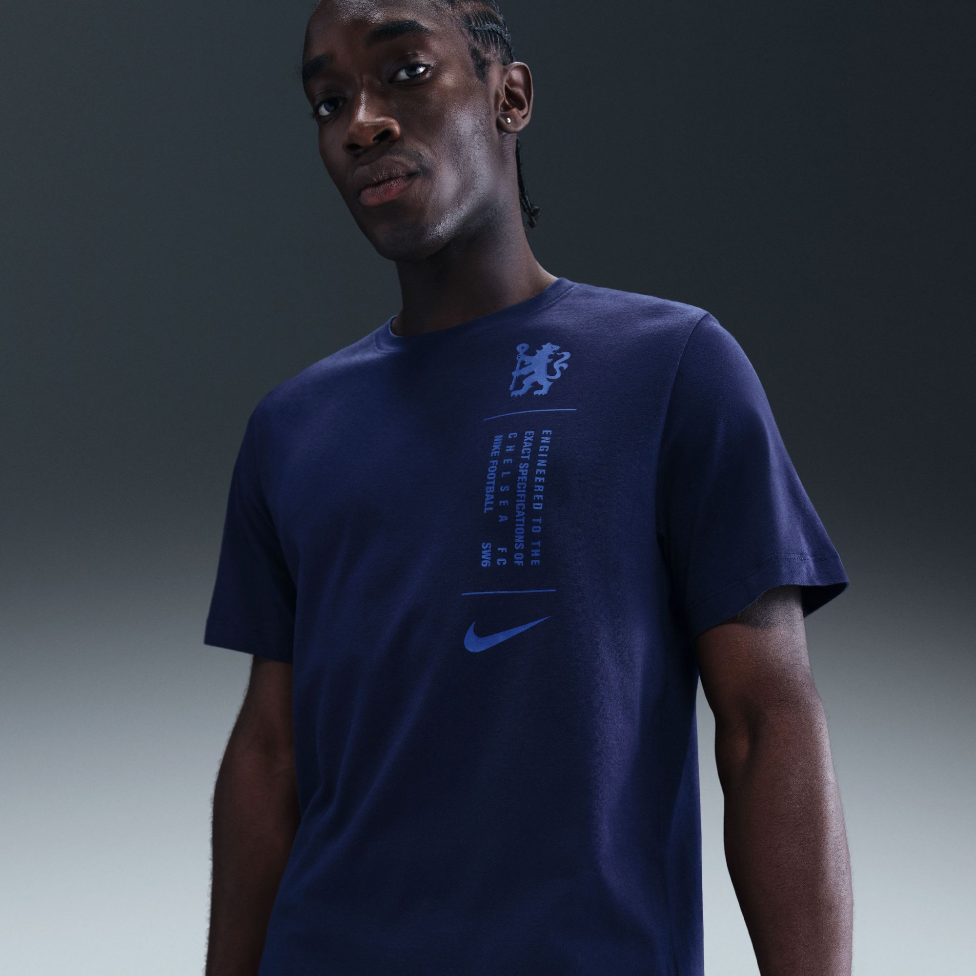 Nike Men's 2025 Chelsea Obsidian Alternate Multi Graphic T-Shirt product image