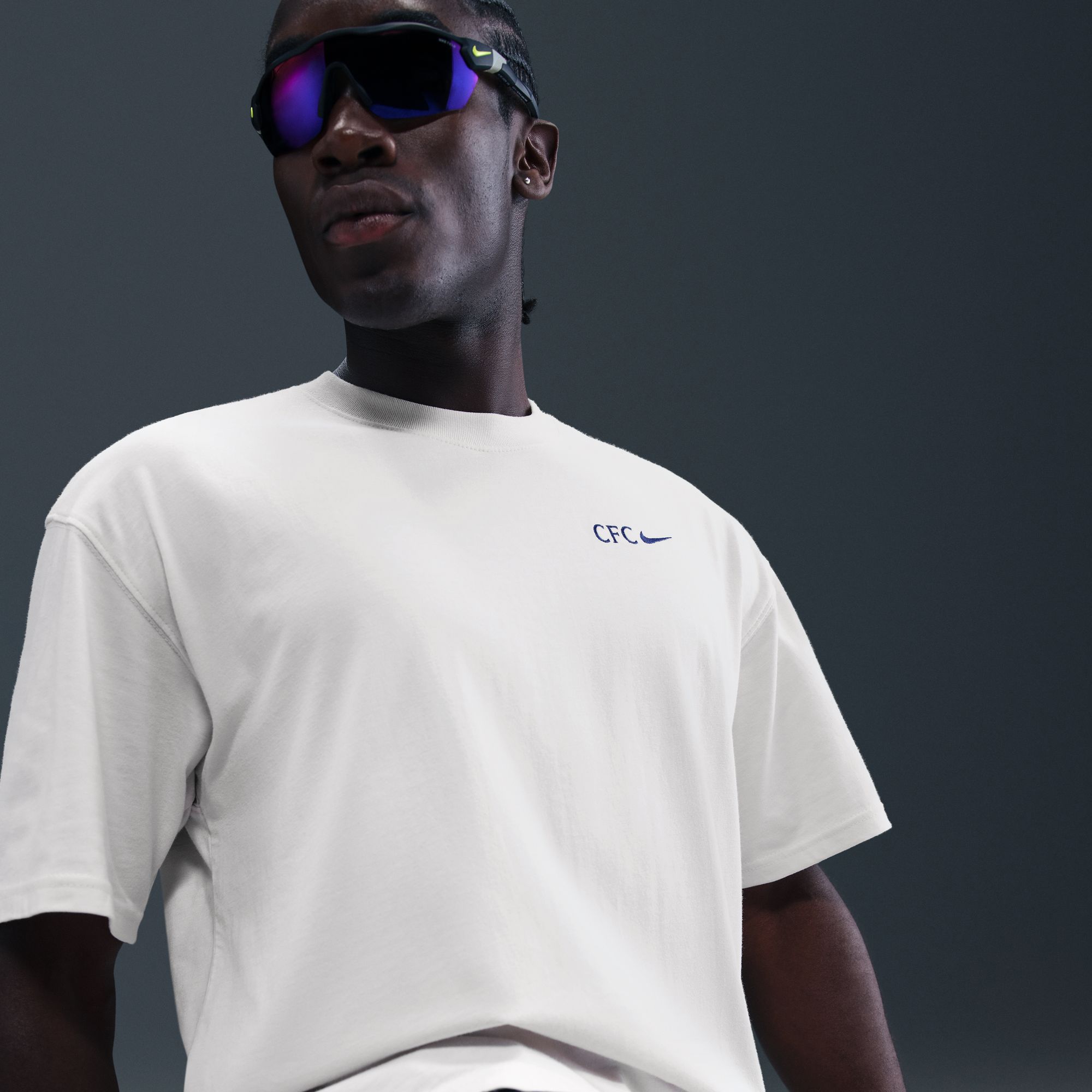 Nike Men's 2025 Chelsea Off White Alternate Team Wordmark T-Shirt product image