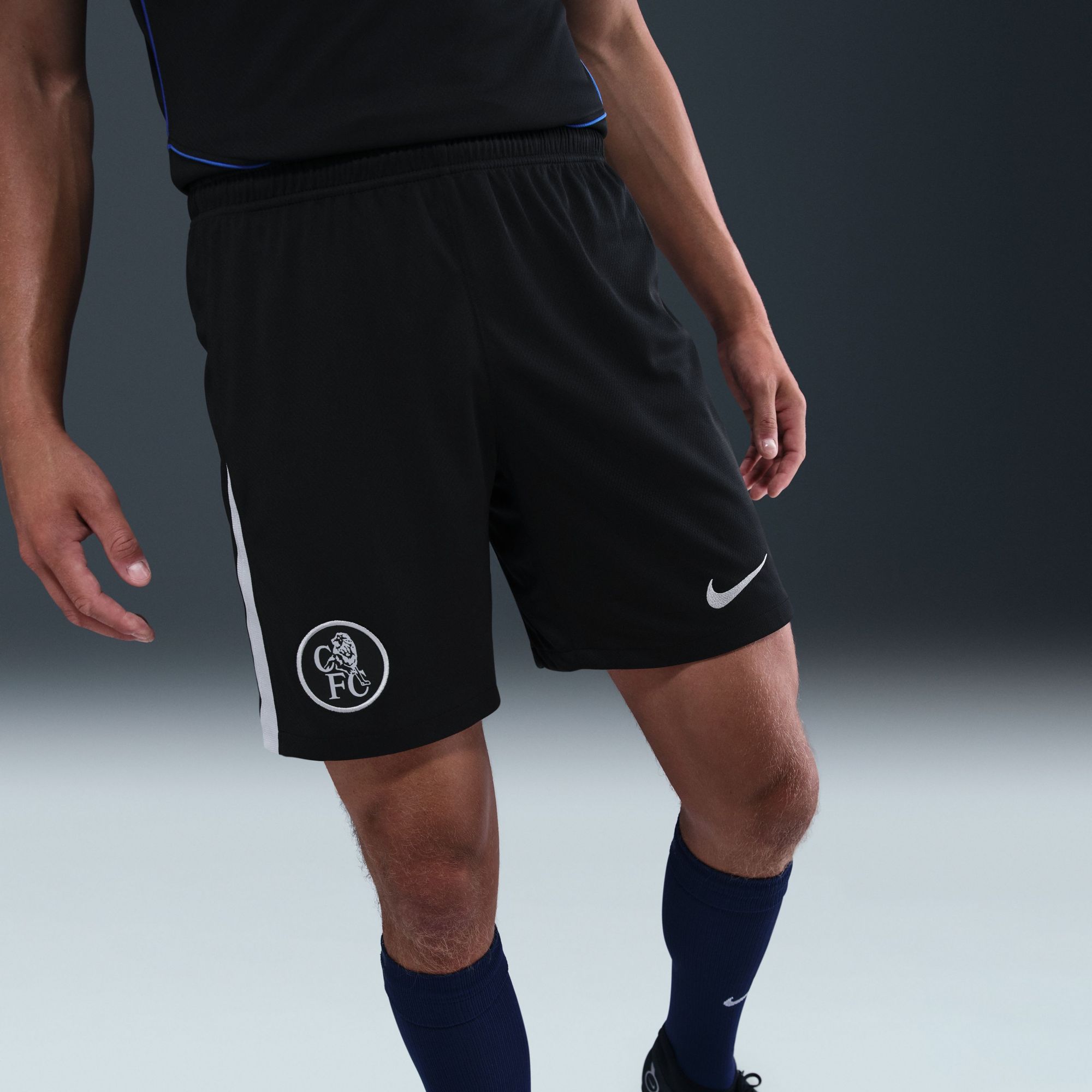 Nike Men's Chelsea FC Black Third Replica Shorts product image