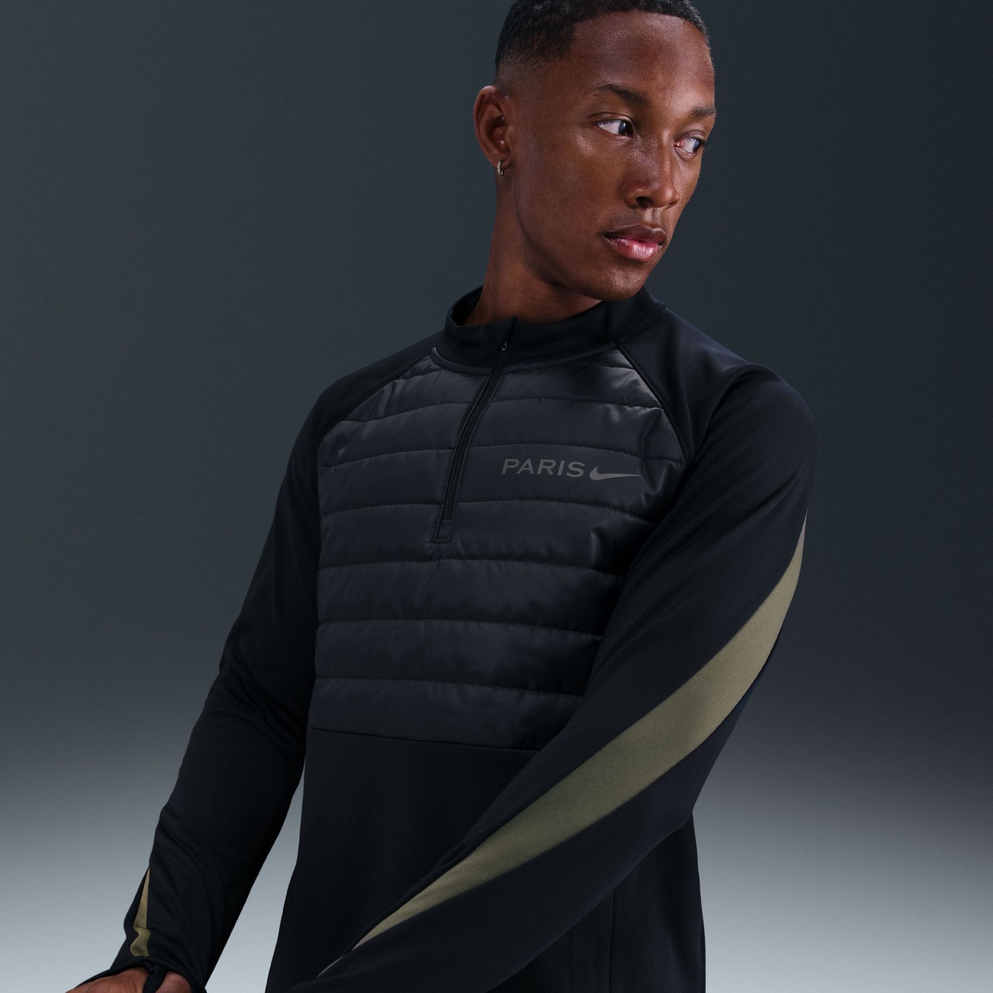 Nike Men's Paris Saint-Germain 2025-26 Black Alternate Jacket product image