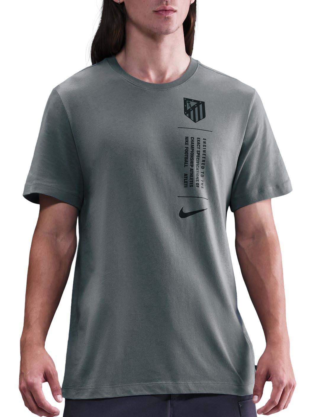 Nike Men's 2025 Atletico Madrid Grey Alternate Multi Graphic T-Shirt product image