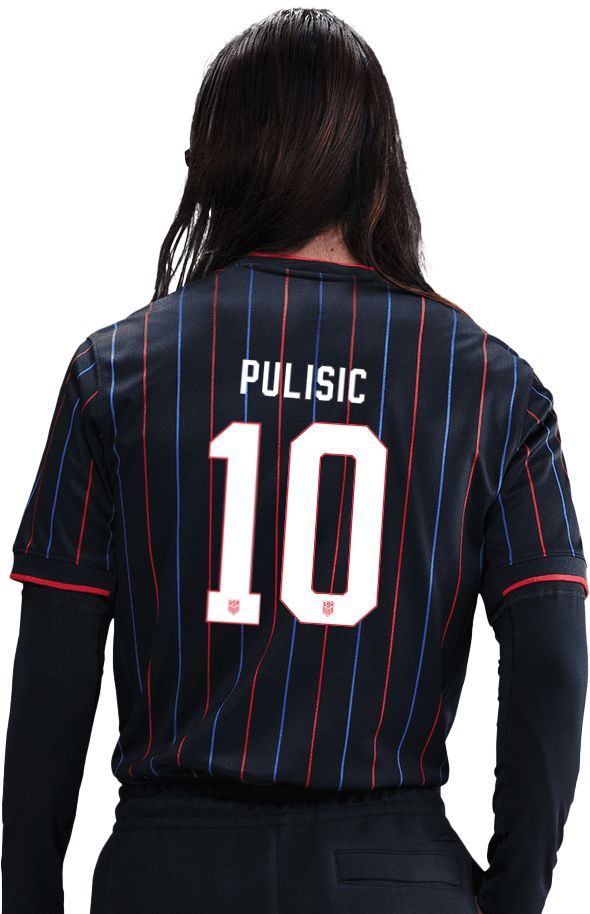 Nike Adult USMNT Christian Pulisic #10 2025 Navy "Heartbeat" Away Replica Jersey product image