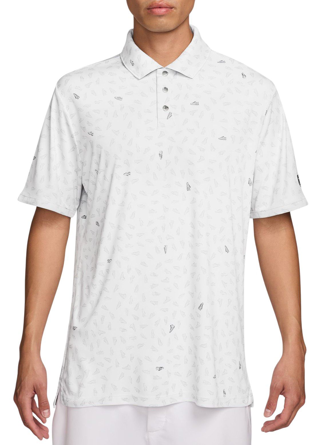 Nike Men's Par Dri-FIT Shoe Print Golf Polo product image