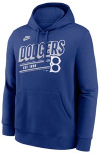 Nike Men's Brooklyn Dodgers Blue Retro Club Hoodie | Dick's