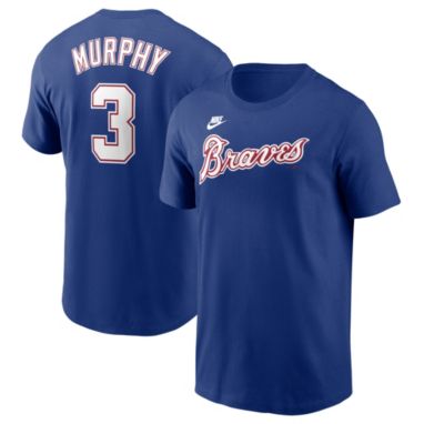 sorry, Nike Men's Atlanta Braves Cooperstown Blue Dale Murphy #3 T-Shirt is currently out of stock